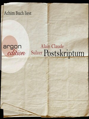 cover image of Postskriptum